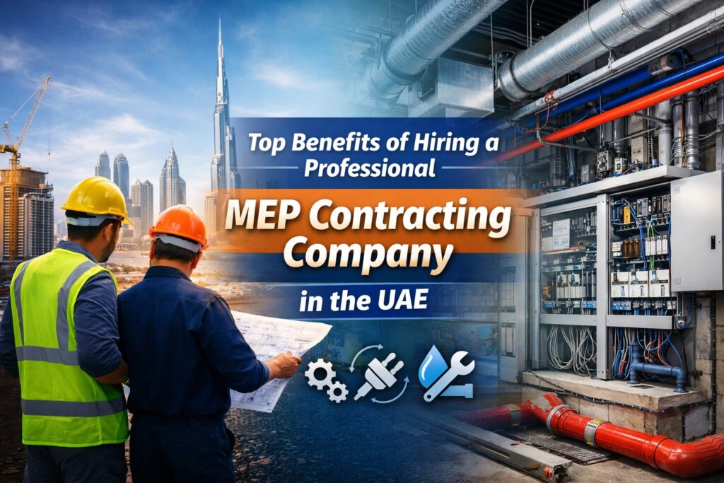 mep contracting company in Abhu Dhabi